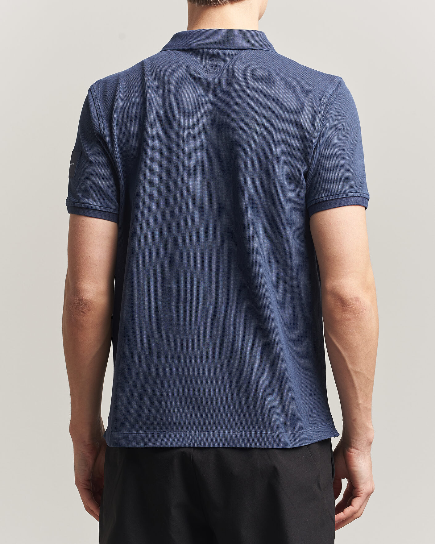 Mies | Pikeet | Sail Racing | Wind Pigment Dyed Polo Dark Navy