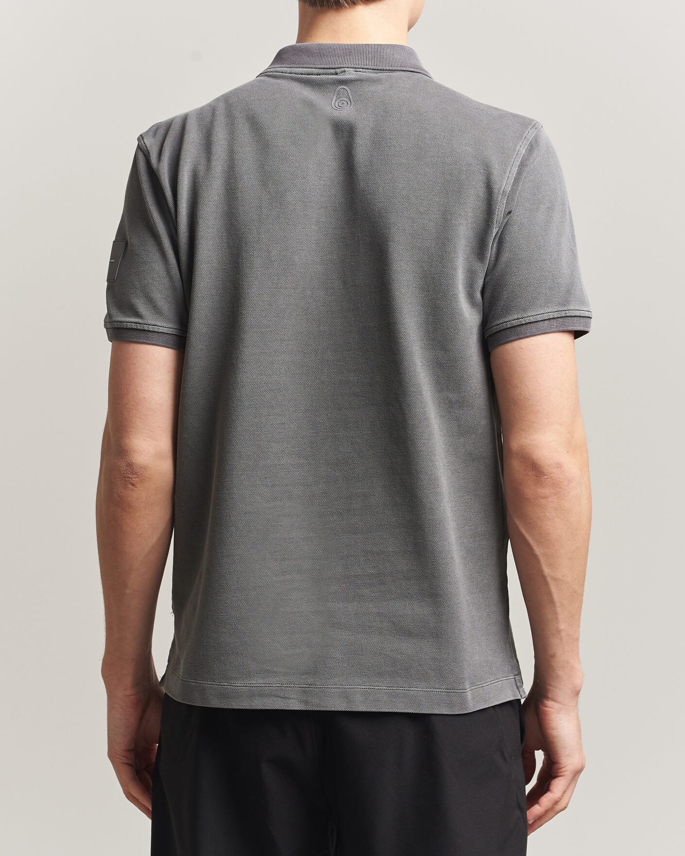 Mies | Pikeet | Sail Racing | Wind Pigment Dyed Polo Frost Grey