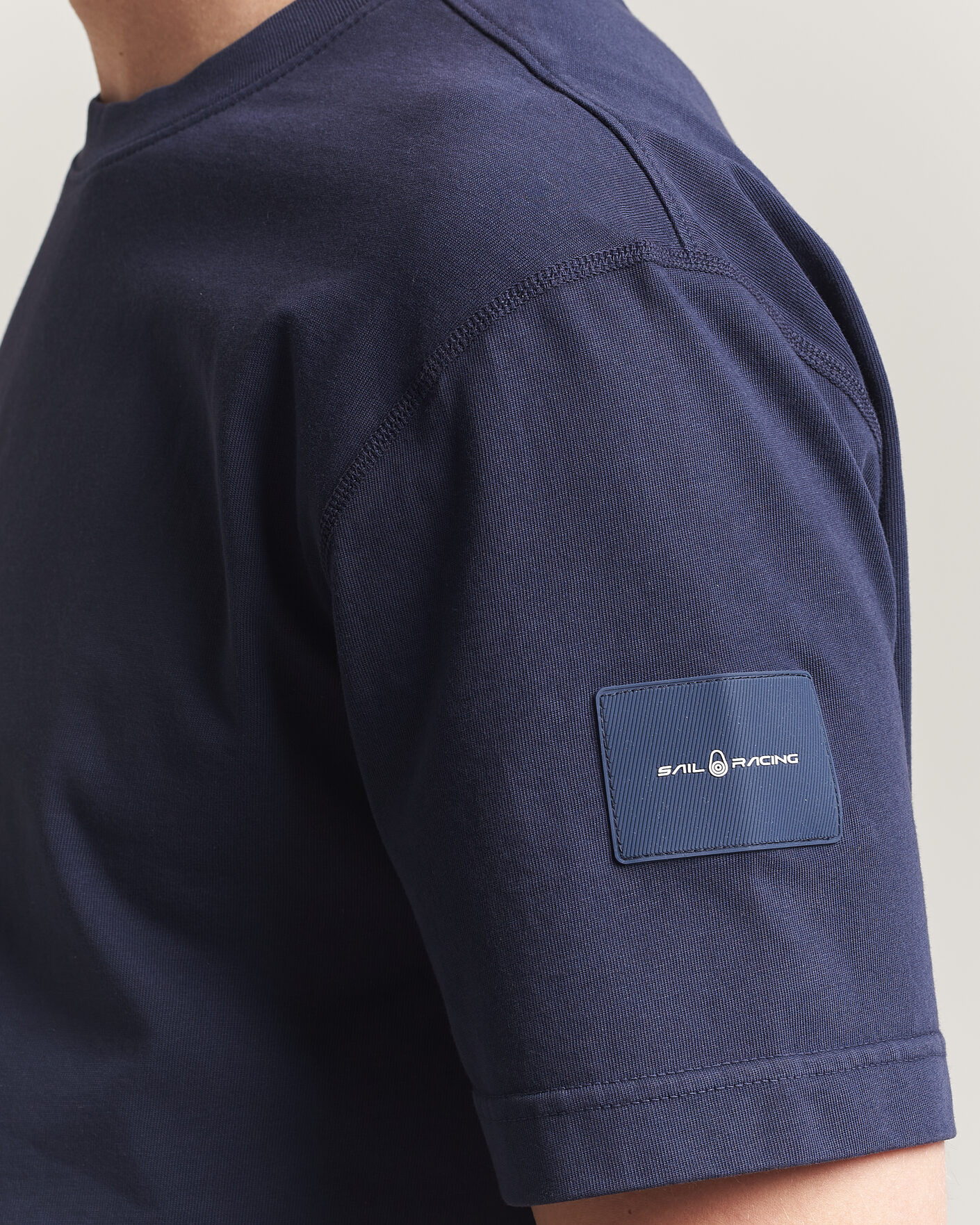 Mies | T-paidat | Sail Racing | Wind Pigment Dyed T-Shirt Dark Navy