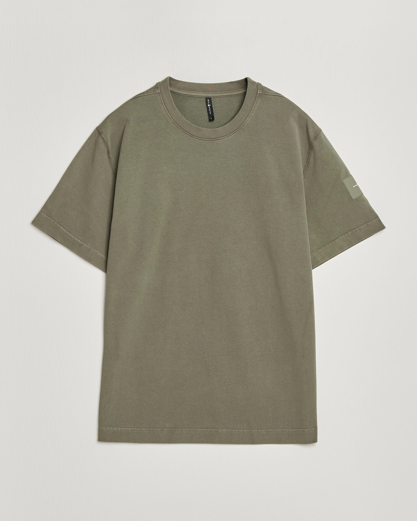 Mies | T-paidat | Sail Racing | Wind Pigment Dyed T-Shirt Mud Green