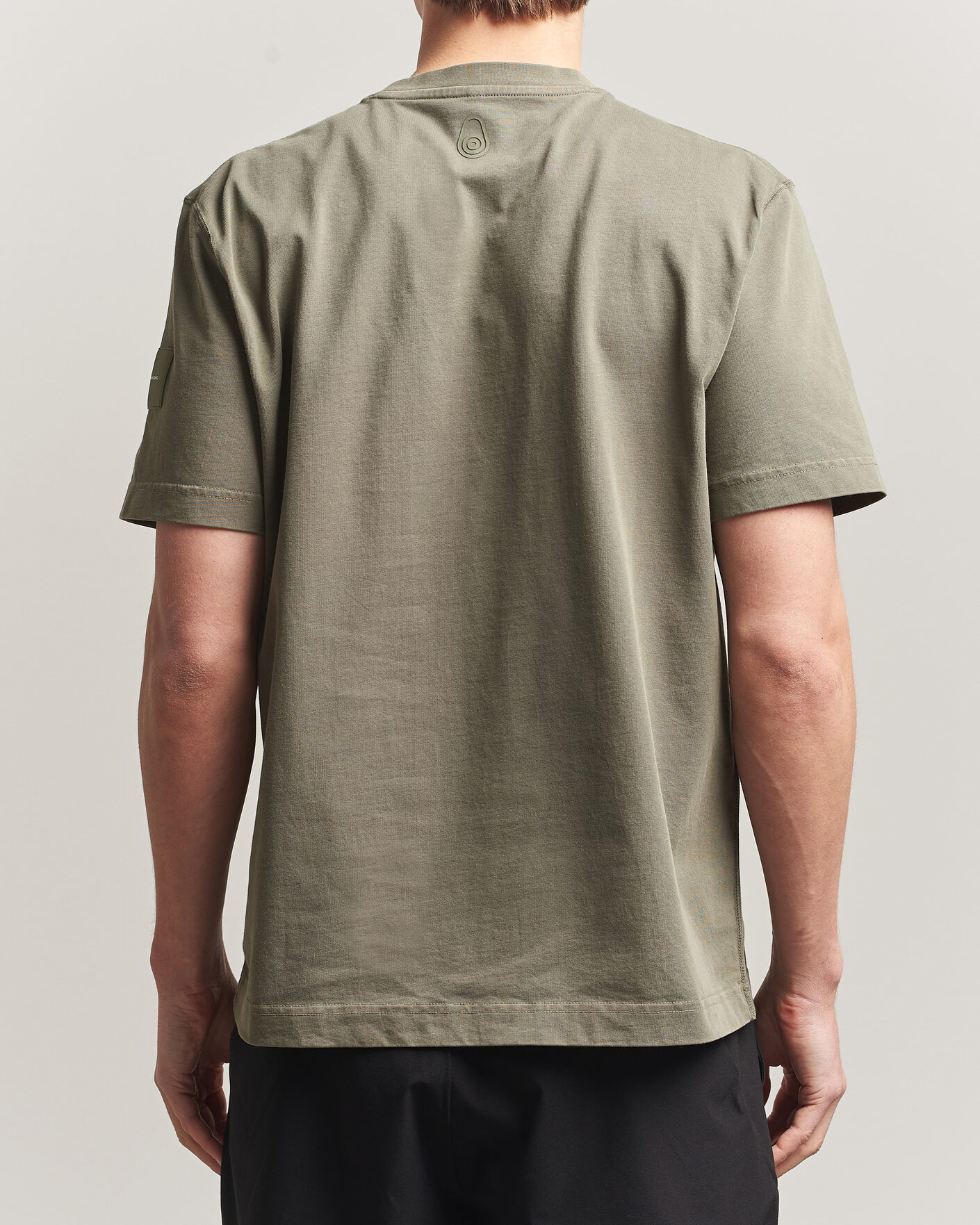 Mies | T-paidat | Sail Racing | Wind Pigment Dyed T-Shirt Mud Green