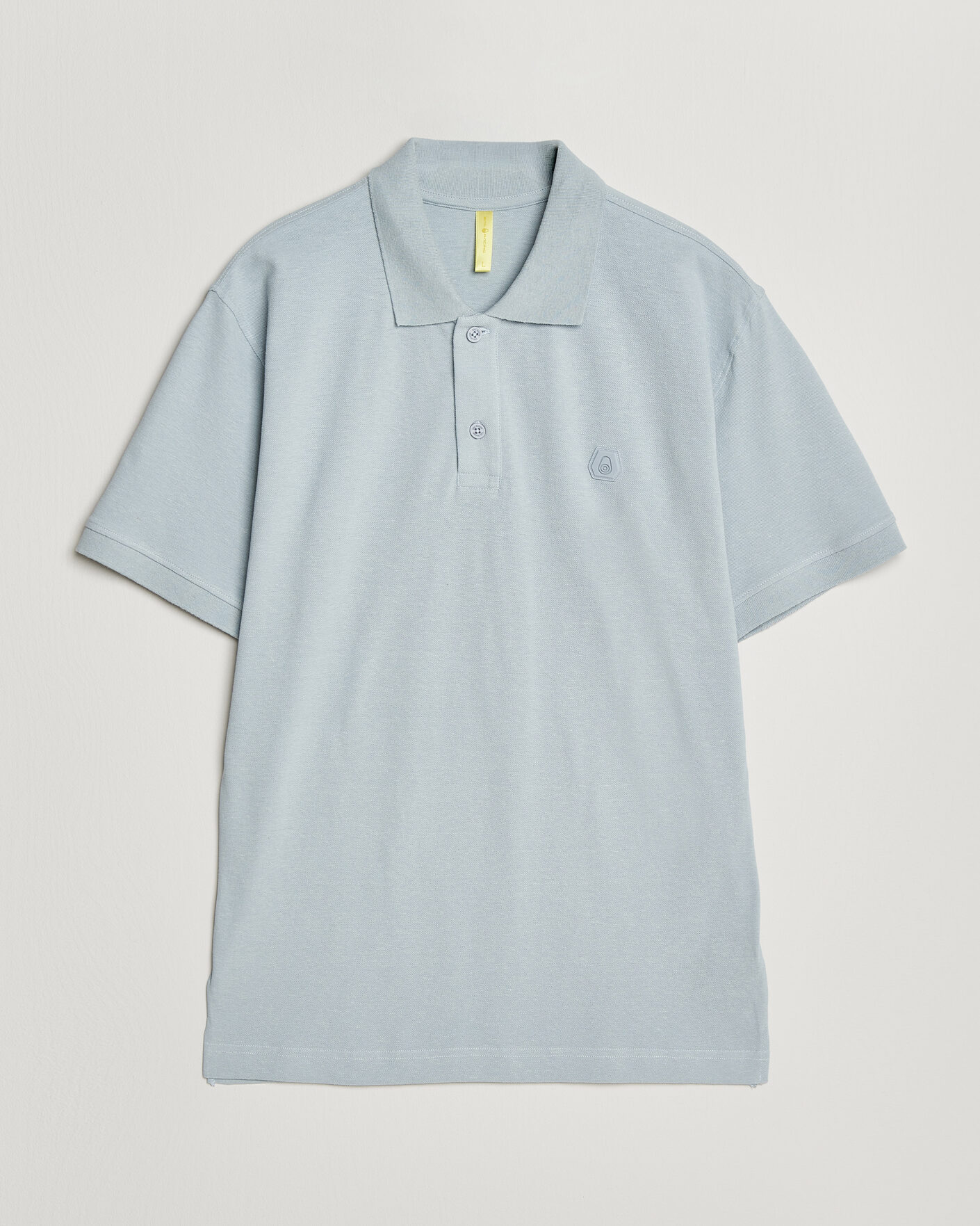 Mies | Pikeet | Sail Racing | Tornado Cotton/Linen Pique Polo Ice Melt