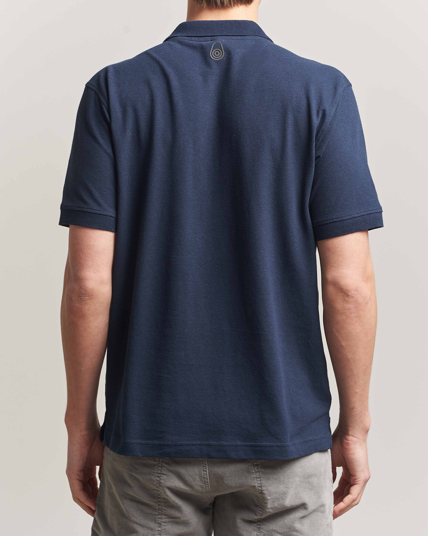Mies | Pikeet | Sail Racing | Tornado Cotton/Linen Pique Polo Navy