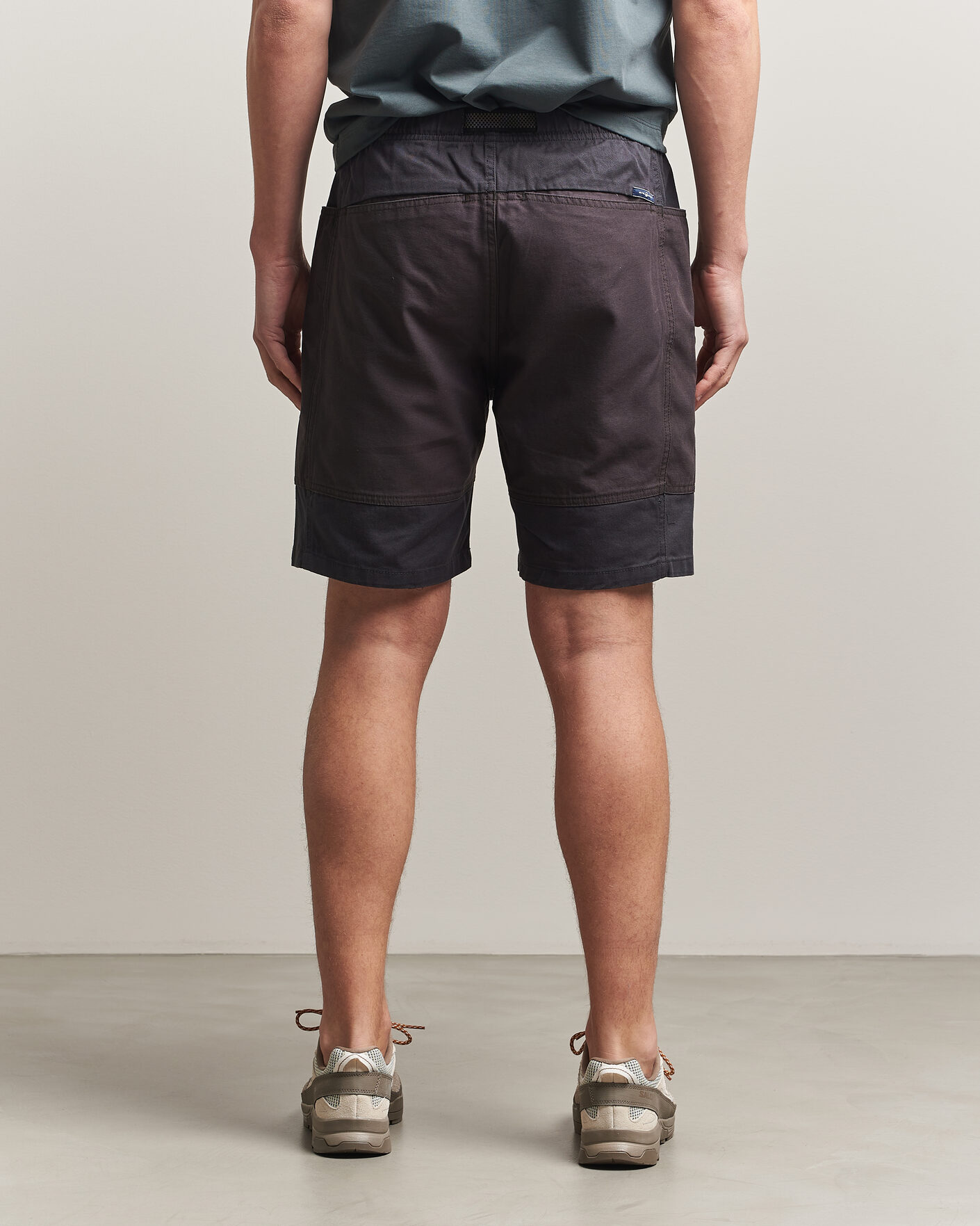Mies | Shortsit | Sail Racing | Breeze Blocked Cotton Twill Shorts Dark Steel Blue