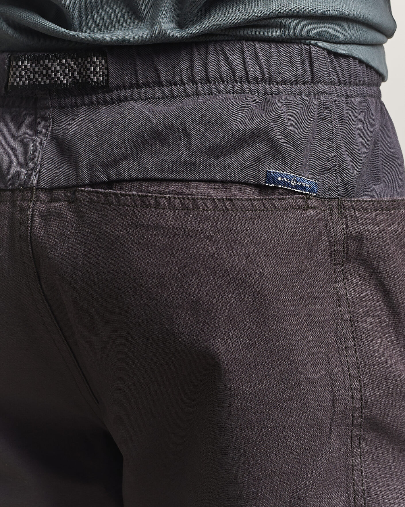 Mies | Shortsit | Sail Racing | Breeze Blocked Cotton Twill Shorts Dark Steel Blue