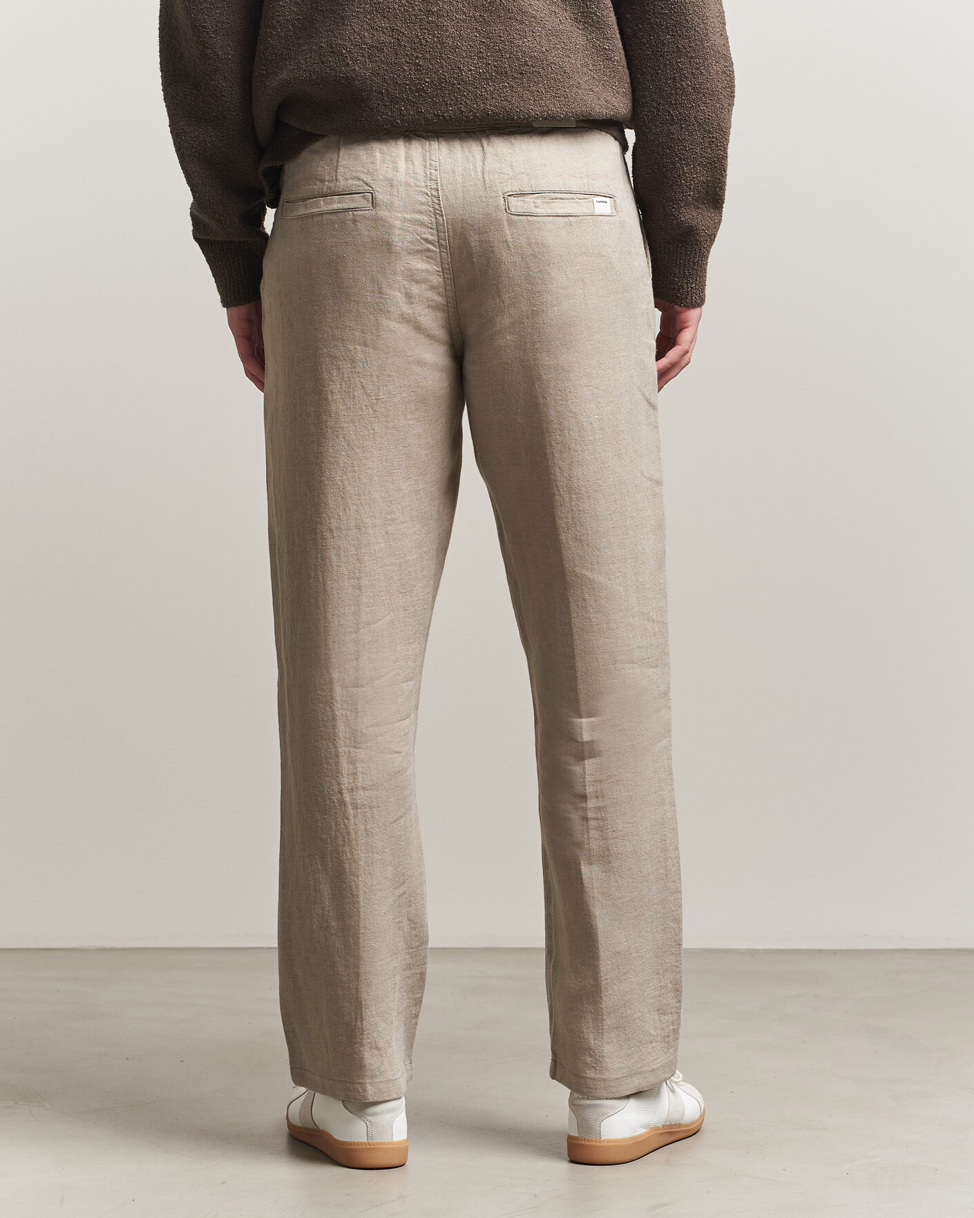 Mies | Housut | KnowledgeCotton Apparel | Loose Linen Pants Twill