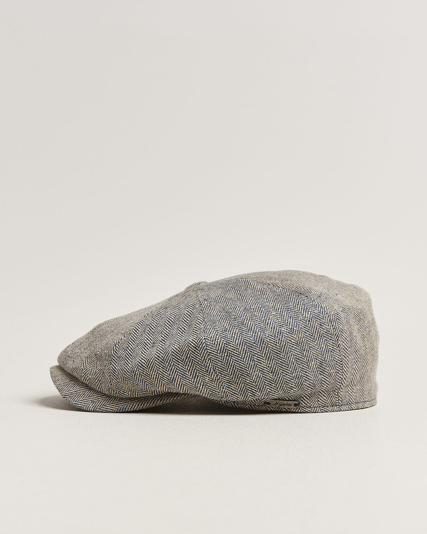 Mies | Päähineet | Wigéns | Newsboy Retro Herringbone Cap Blue