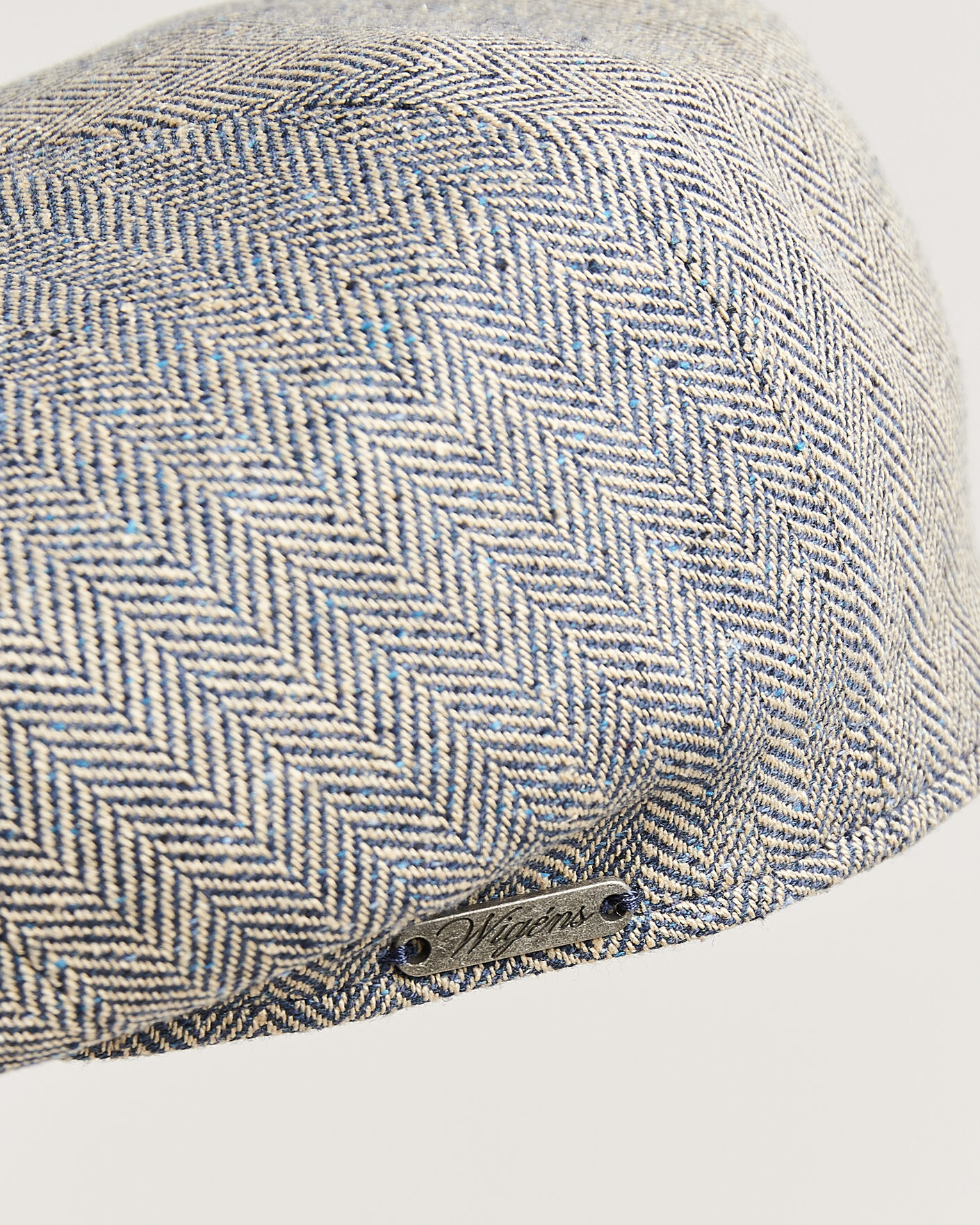 Mies | Päähineet | Wigéns | Newsboy Retro Herringbone Cap Blue