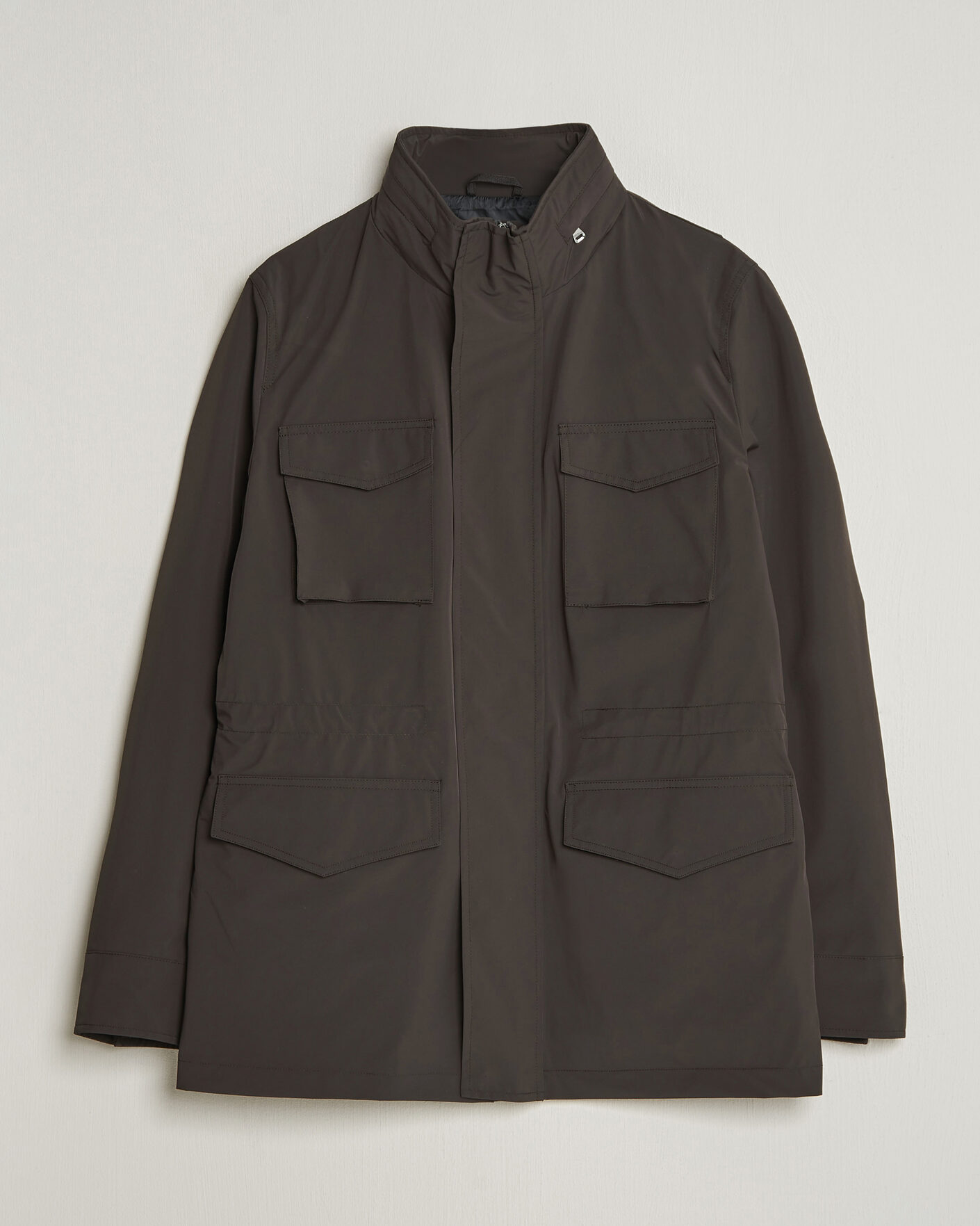Mies | Takit | Oscar Jacobson | M65 Nylon Field Jacket Brown