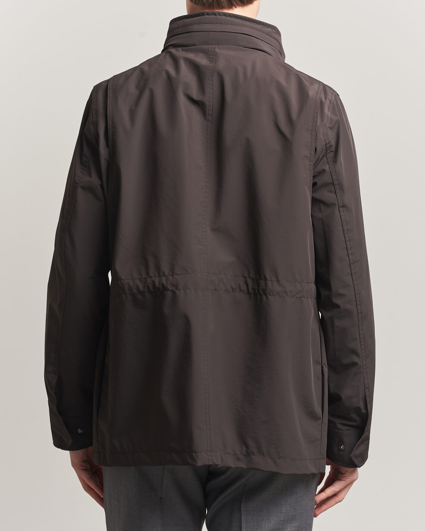 Mies | Takit | Oscar Jacobson | M65 Nylon Field Jacket Brown