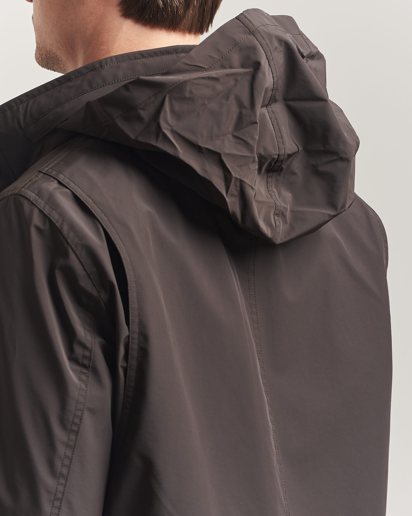 Mies | Takit | Oscar Jacobson | M65 Nylon Field Jacket Brown
