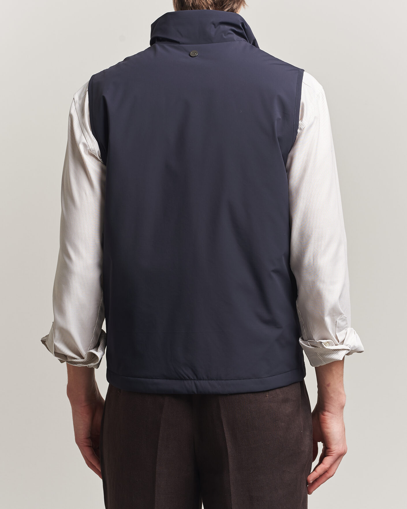 Mies | Ulkoliivit | Oscar Jacobson | Light Zipped Waistcoat Navy