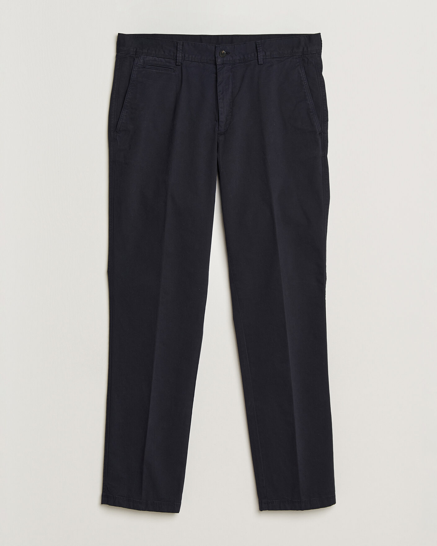Mies | Housut | Oscar Jacobson | Danik Cotton Trousers Navy