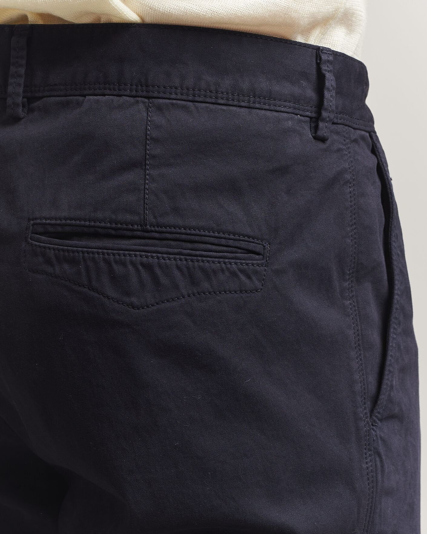 Mies | Housut | Oscar Jacobson | Danik Cotton Trousers Navy