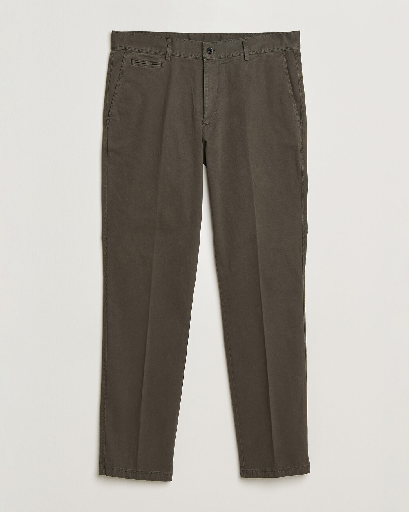 Mies | Housut | Oscar Jacobson | Danik Cotton Trousers Olive