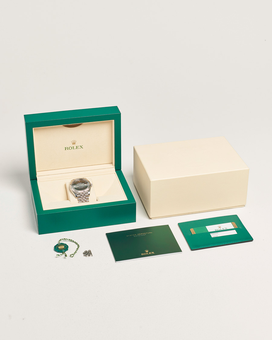 Mies | Pre-Owned & Vintage Watches | Rolex Pre-Owned | Datejust 41 Wimbledon 