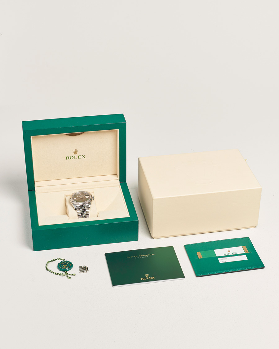 Mies | Rolex Pre-Owned Datejust 41 Wimbledon | Rolex Pre-Owned | Datejust 41 Wimbledon