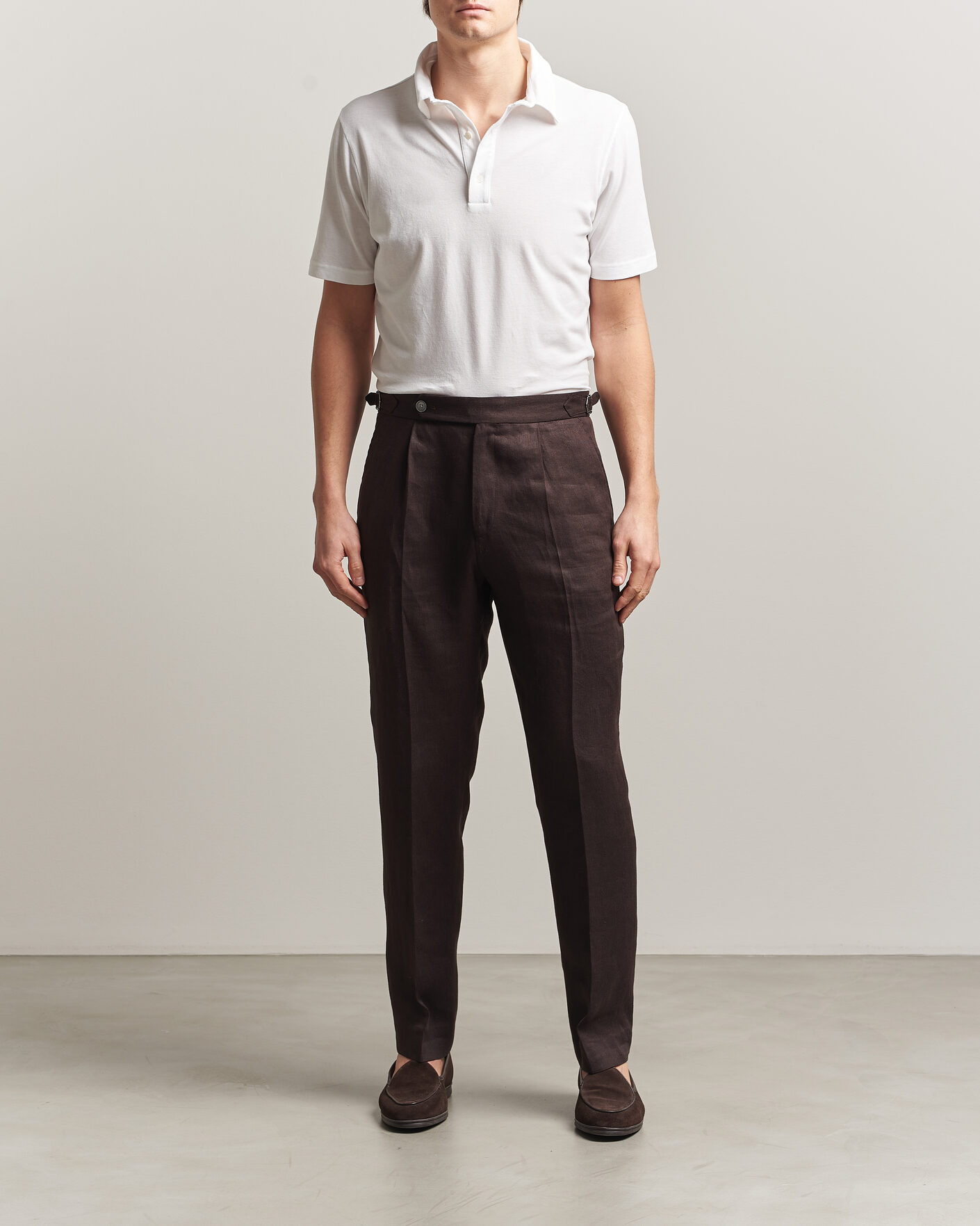 Mies | Pikeet | Zanone | Soft Cotton Piquet Polo White