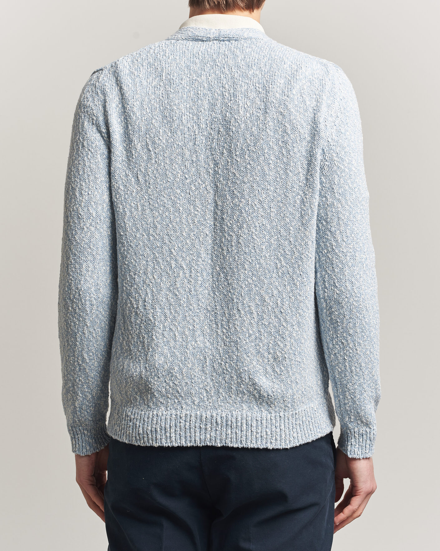 Mies | Puserot | Zanone | Mouline Cardigan Sky Blue