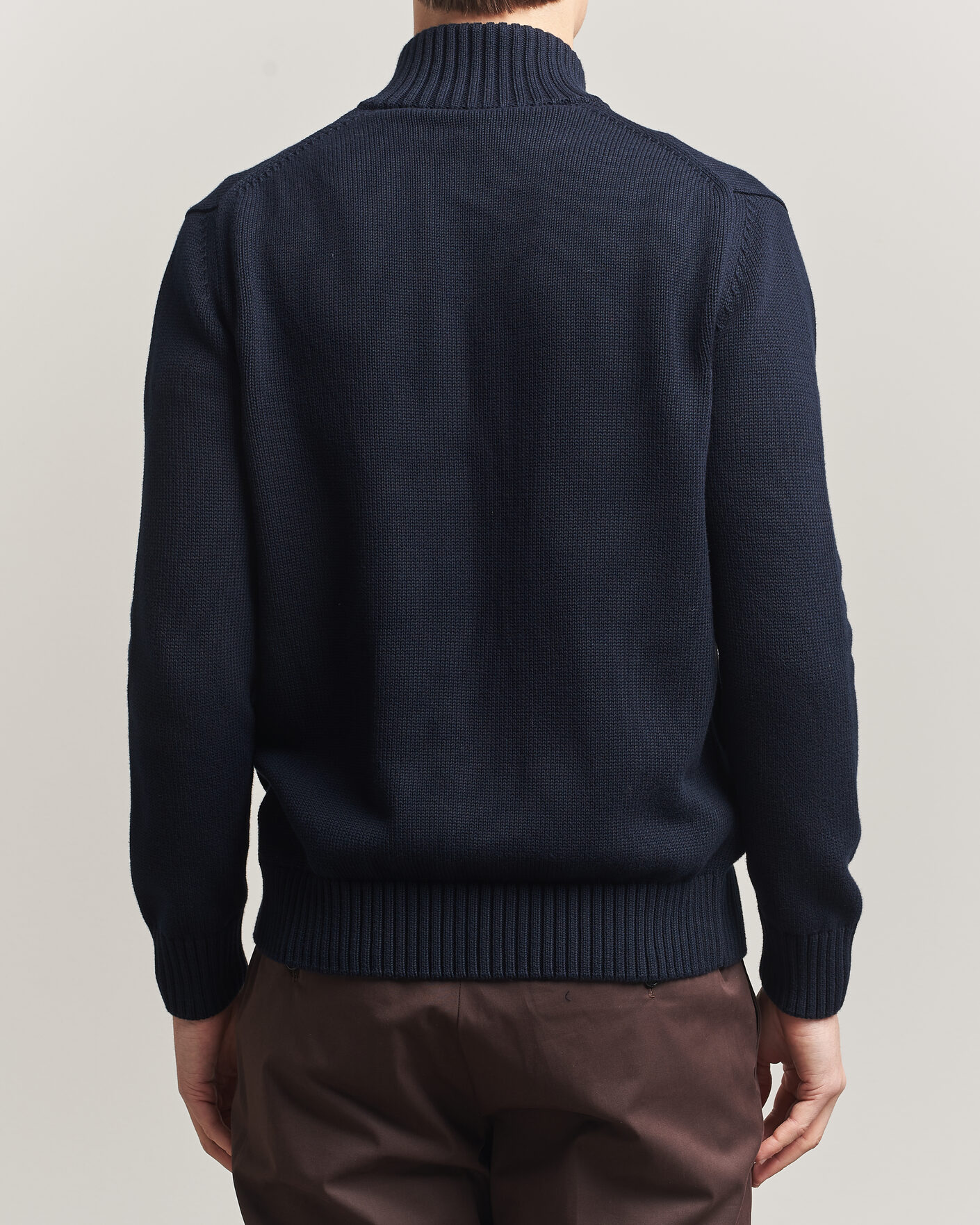 Mies | Puserot | Zanone | Soft Cotton Chioto Cardigan Navy