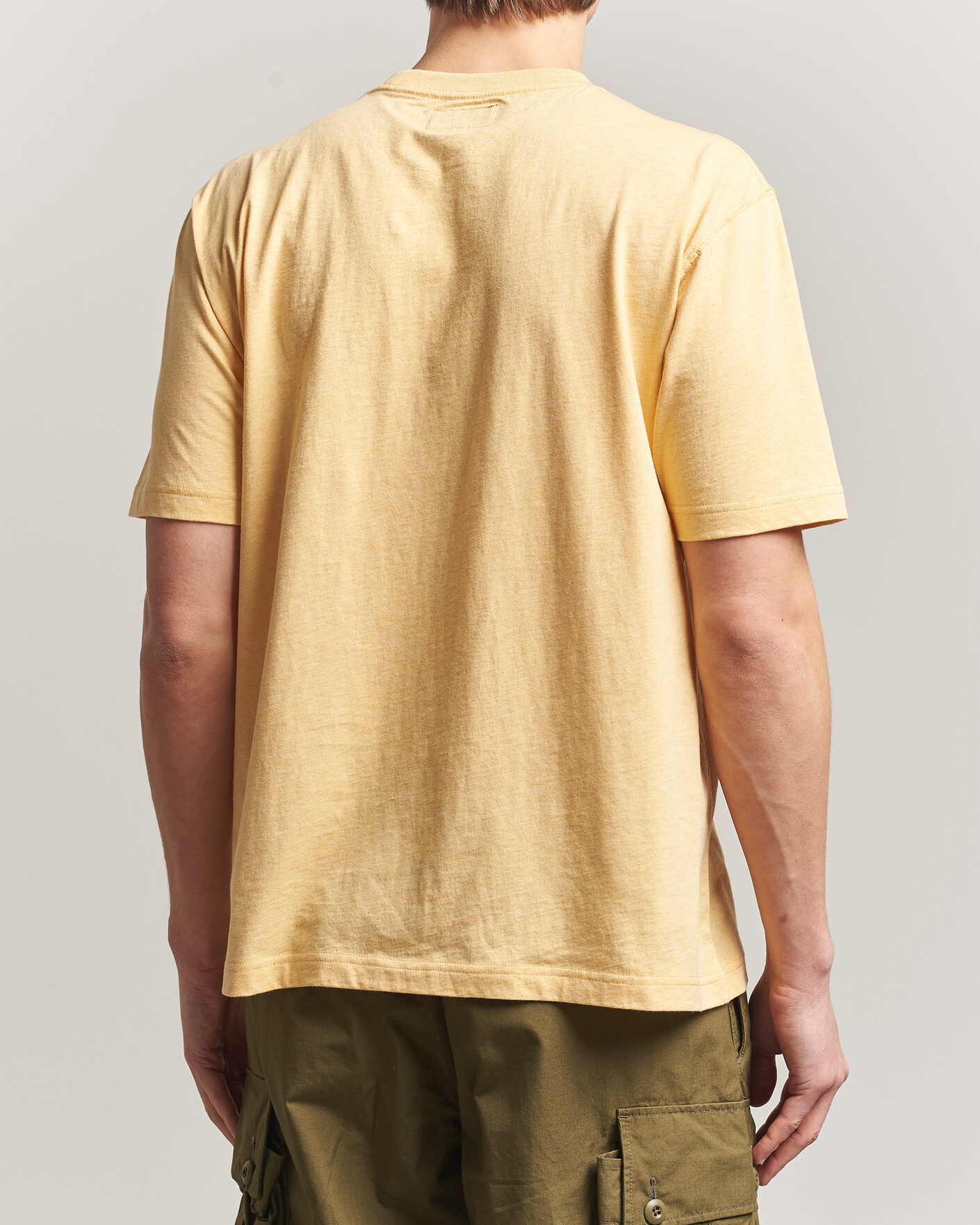 Mies | T-paidat | BEAMS PLUS | Pocket Tee Yellow