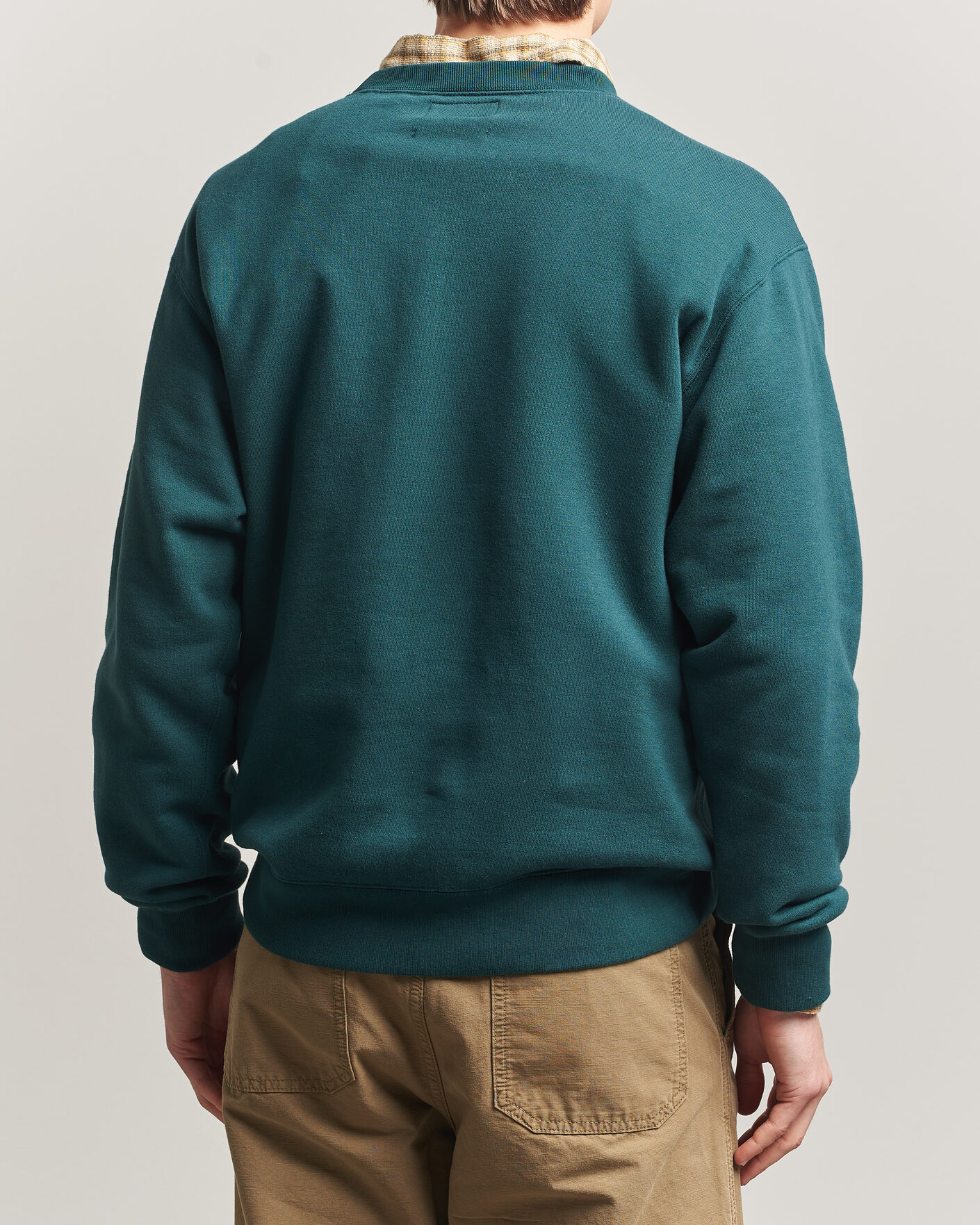 Mies | Puserot | BEAMS PLUS | Crew Sweat Dark Green