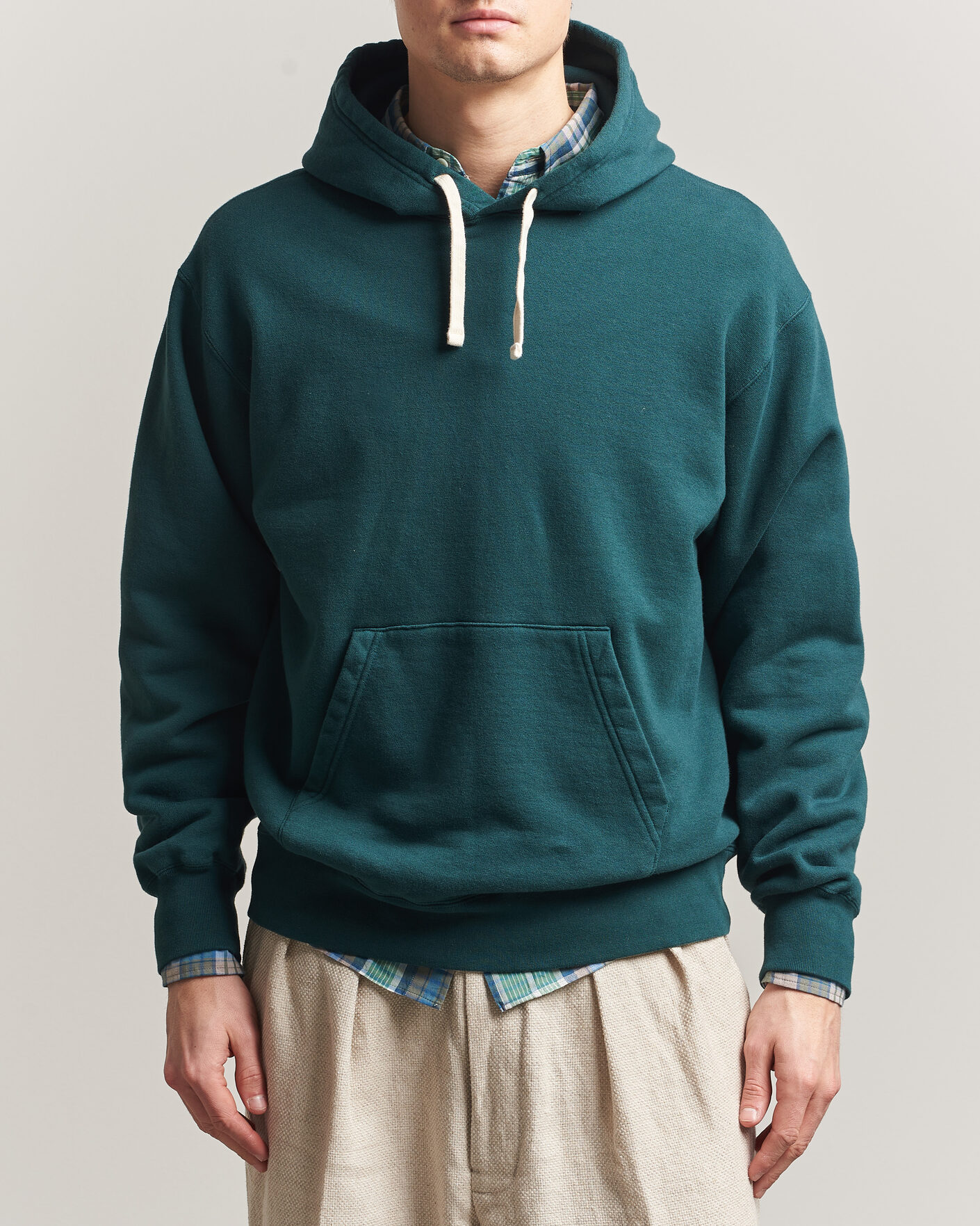 Mies | Puserot | BEAMS PLUS | Hooded Sweat Pullover Dark Green
