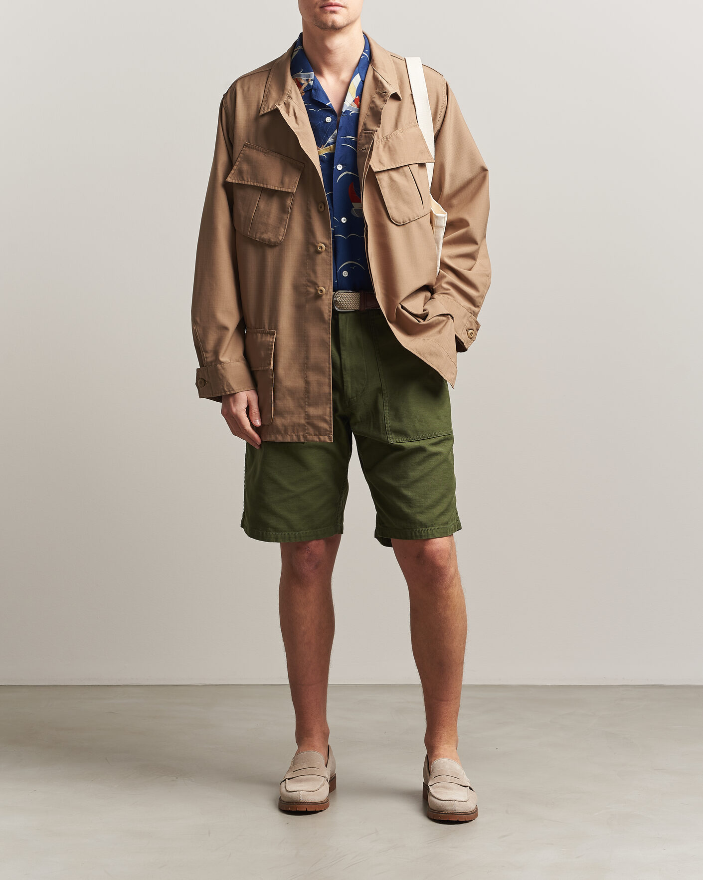 Mies | Takit | BEAMS PLUS | MIL Fatigue Jacket Khaki