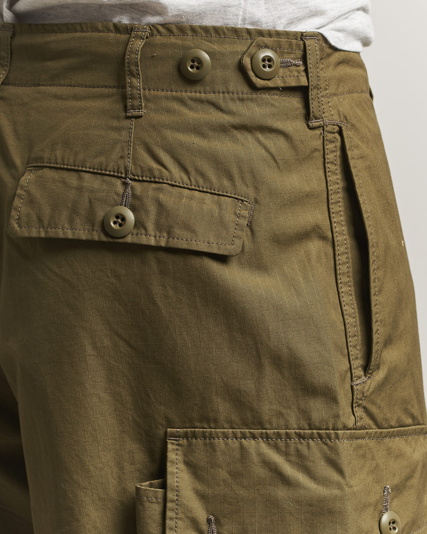 Mies | Housut | BEAMS PLUS | MIL 6 Pocket Cargo Pants Olive