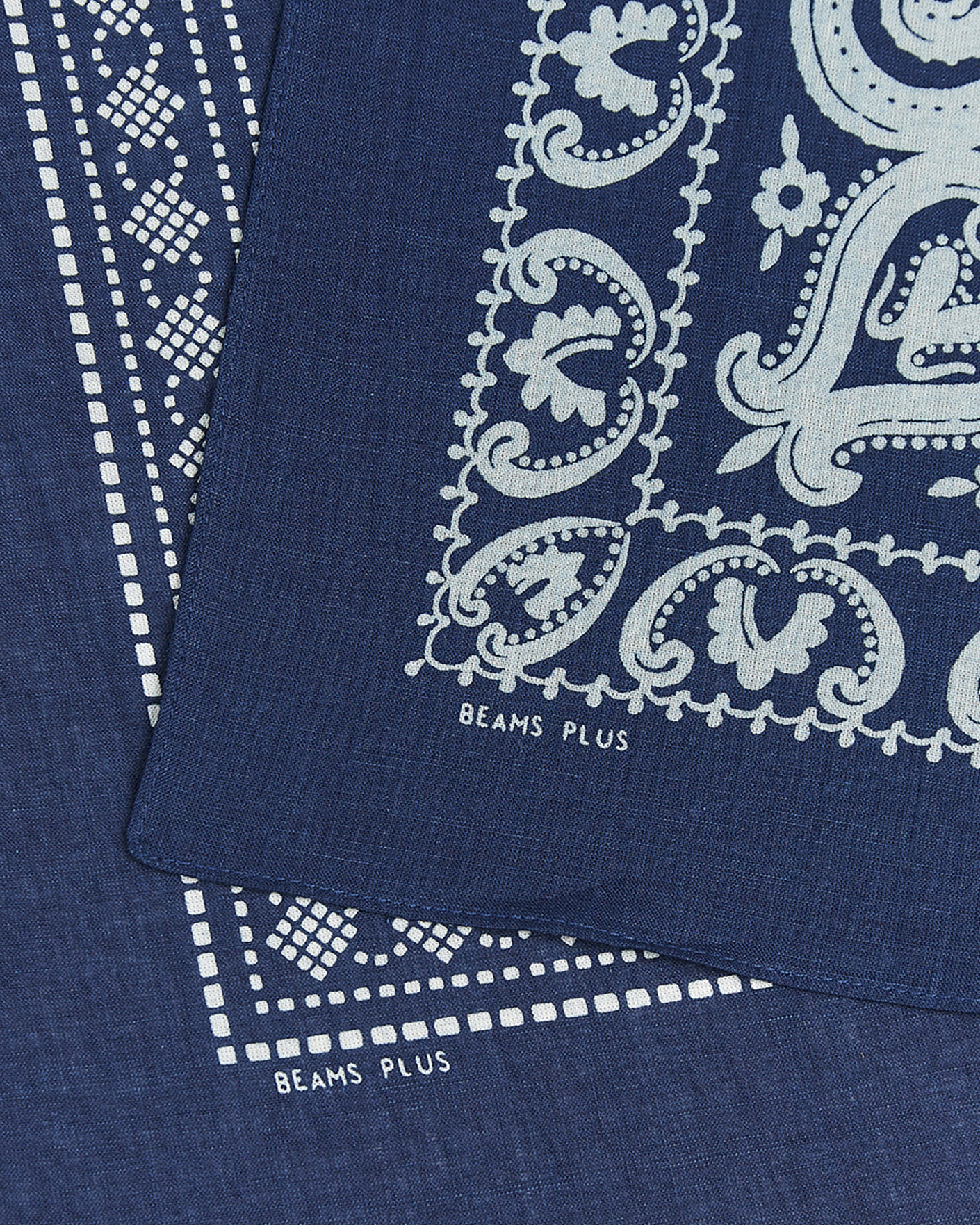 Mies | Taskuliinat | BEAMS PLUS | 2-Pack Bandana Indigo Blue