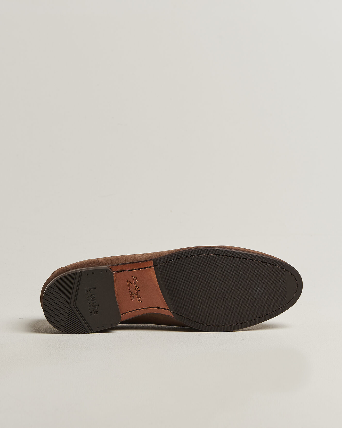 Mies | Loaferit | Loake 1880 | Belgrave Suede Belgian Loafer Flint