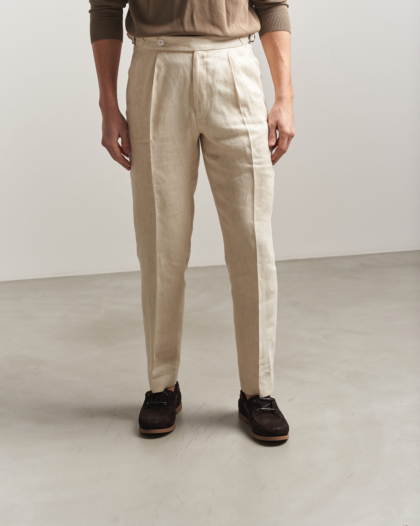 Mies | Purjehduskengät | Loake 1880 | Padstow Suede Boat Shoe Dark Brown