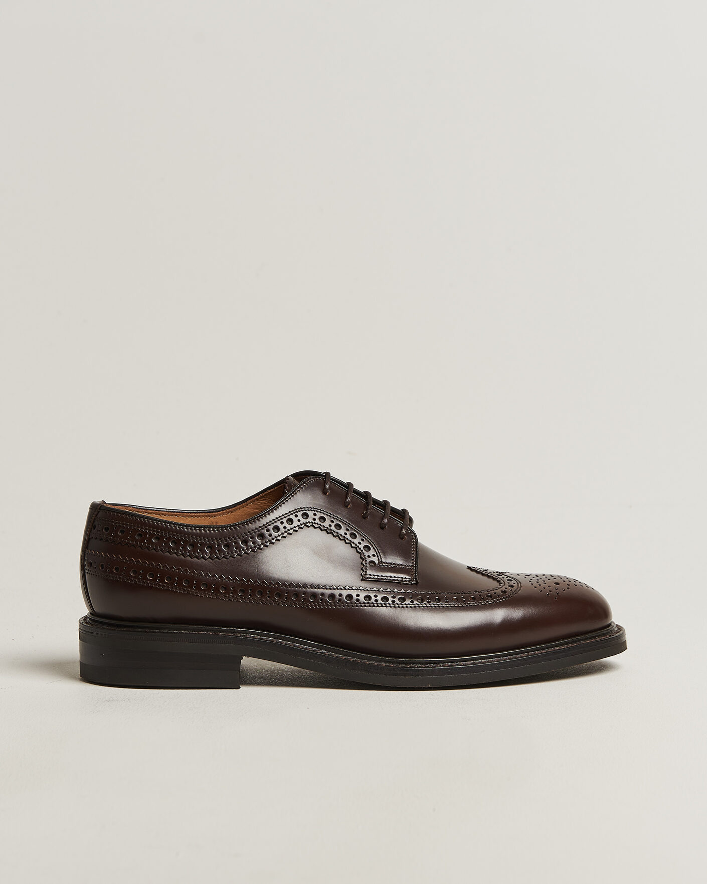 Mies | Derby-kengät | Loake Shoemakers | Sovereign Longwing Leather Derby Dark Brown