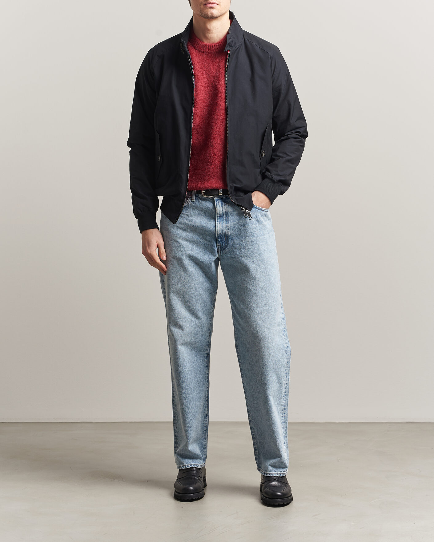 Mies | Takit | Baracuta | G9 Original Harrington Jacket Dark Navy