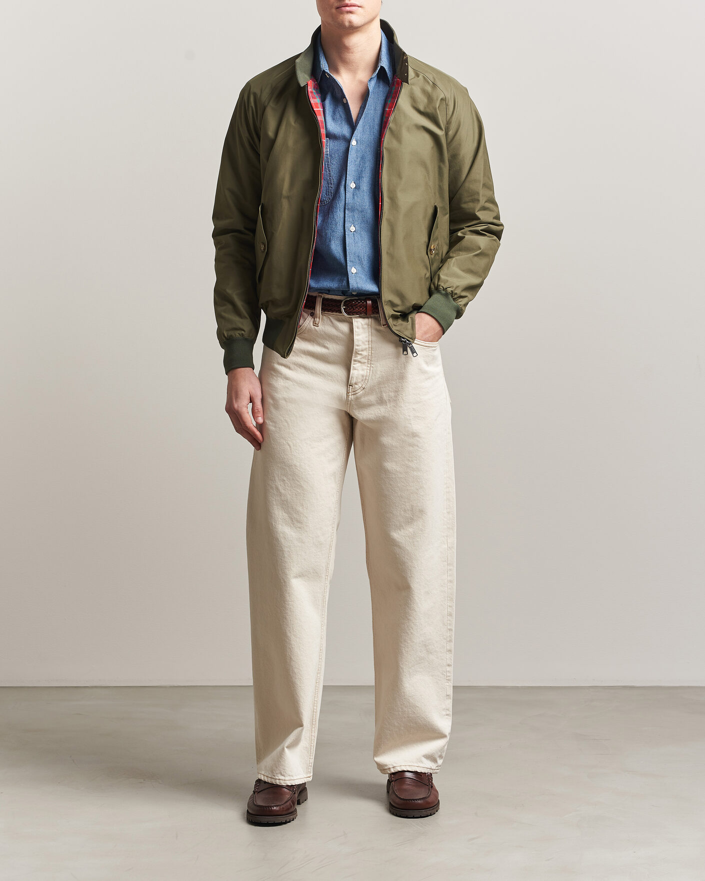 Mies | Takit | Baracuta | G9 Original Harrington Jacket Army