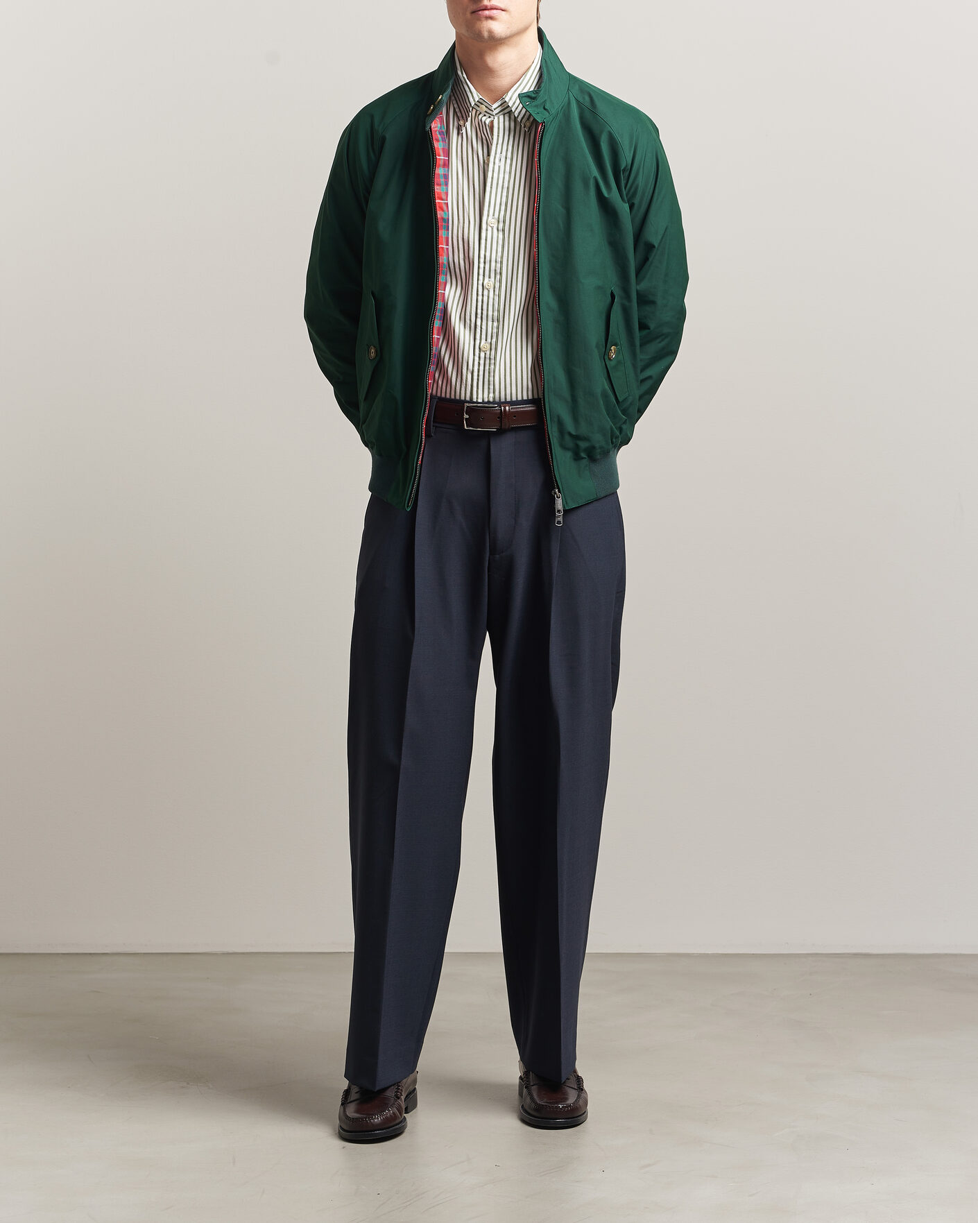 Mies | Takit | Baracuta | G9 Original Harrington Jacket Racing Green