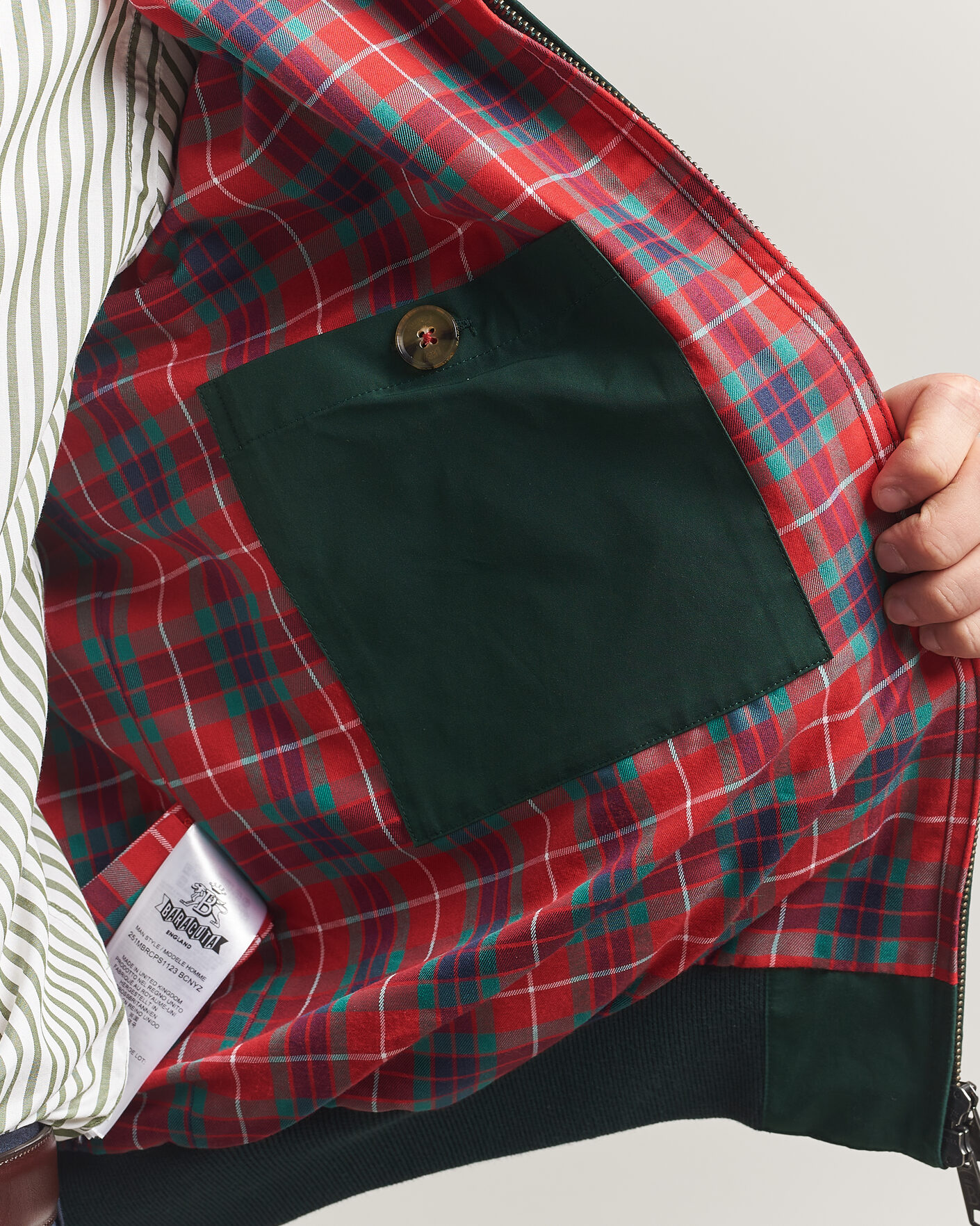 Mies | Takit | Baracuta | G9 Original Harrington Jacket Racing Green