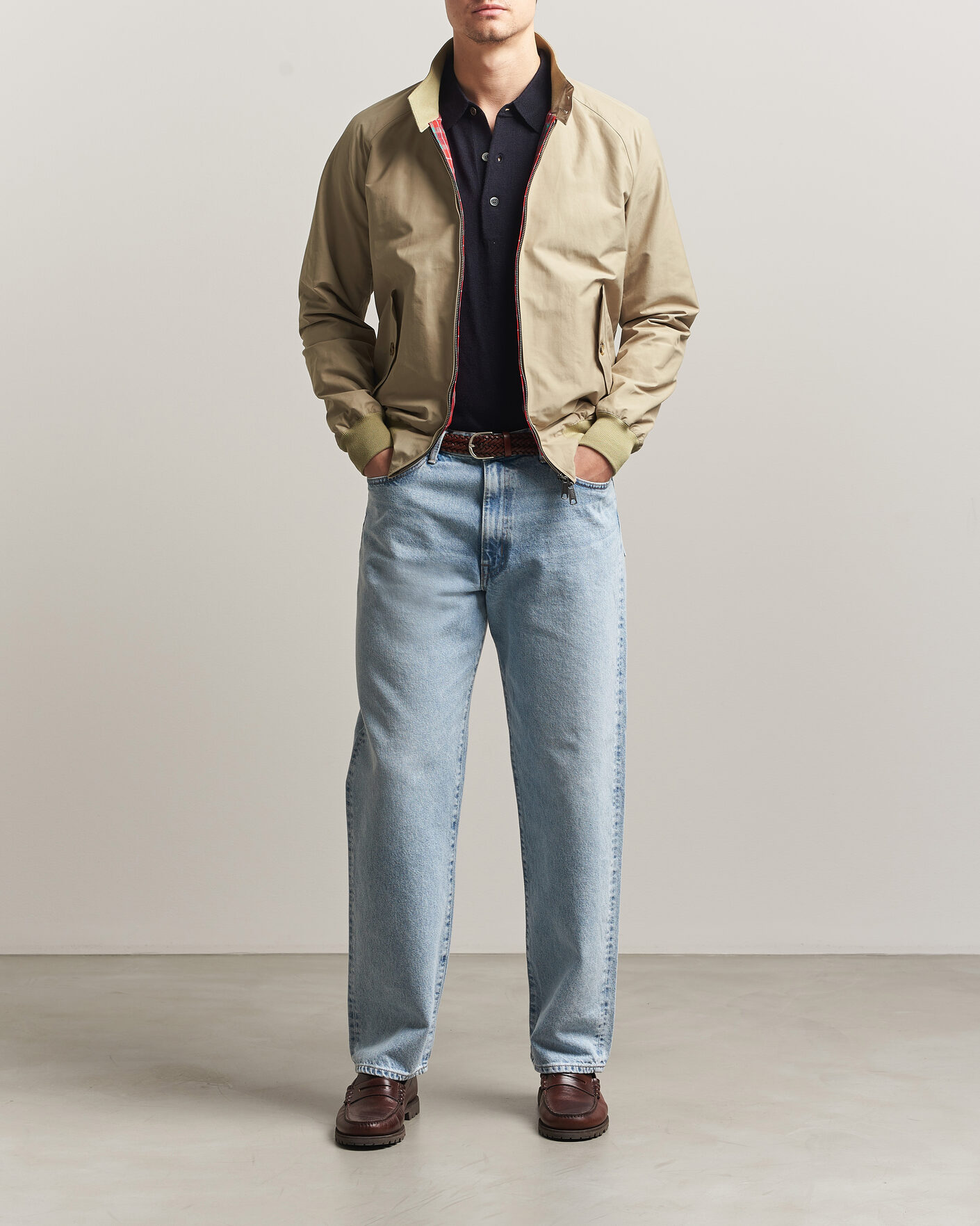 Mies | Takit | Baracuta | G9 Original Harrington Jacket Natural