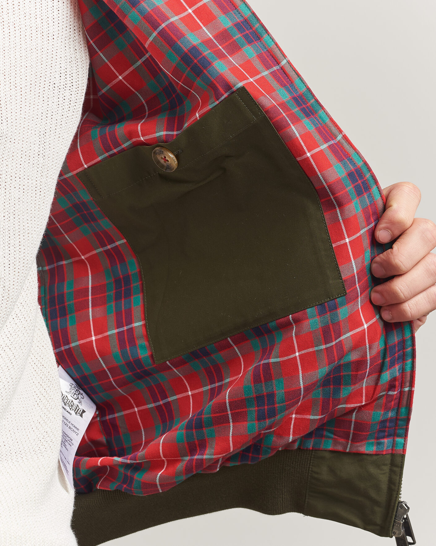 Mies | Takit | Baracuta | G9 Original Harrington Jacket Beech