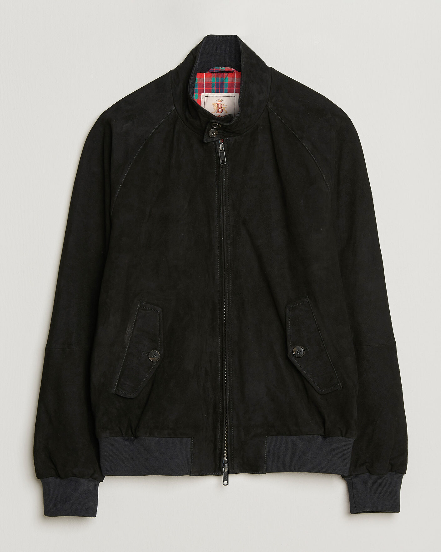 Mies | Takit | Baracuta | G9 Suede Jacket Black