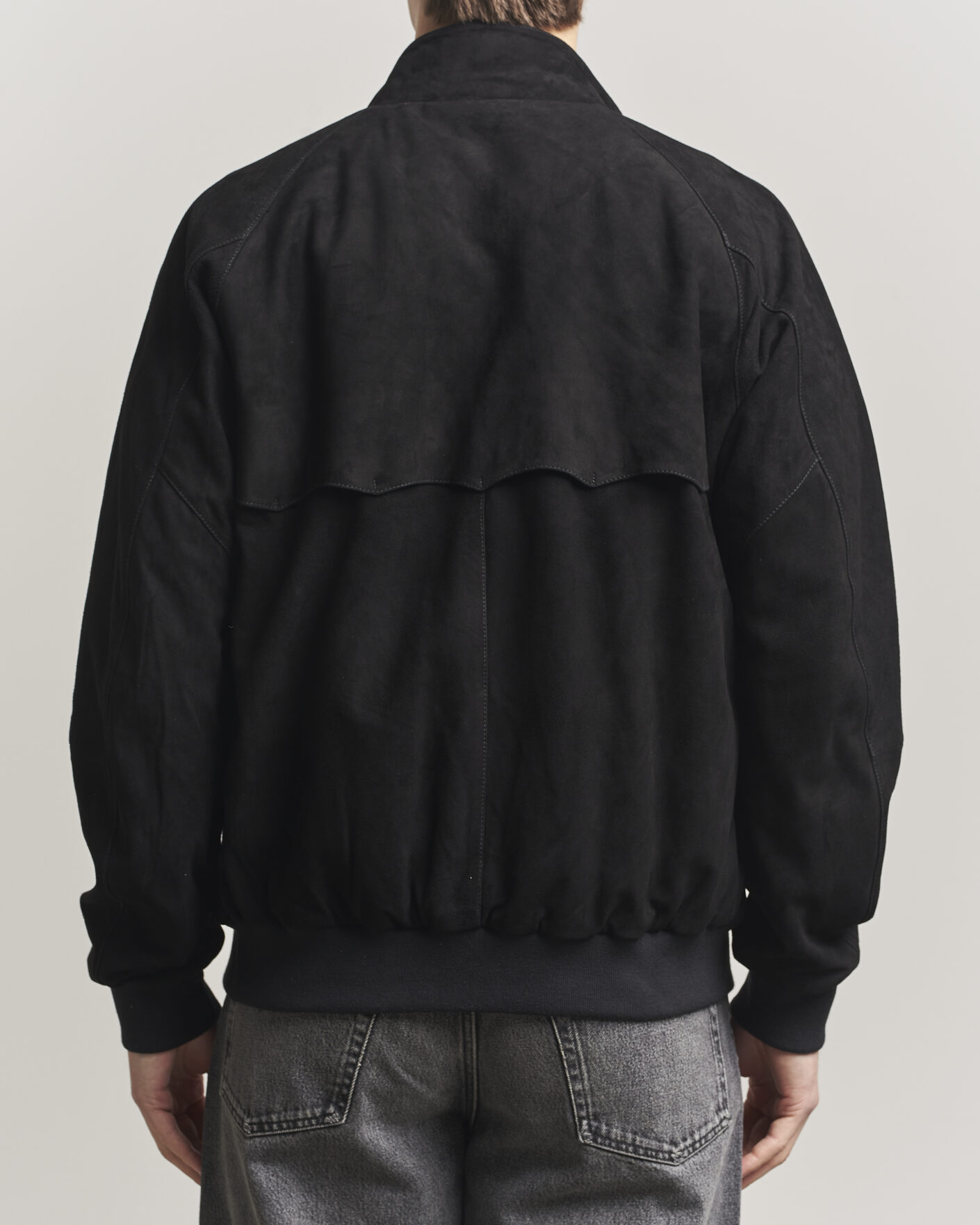 Mies | Takit | Baracuta | G9 Suede Jacket Black