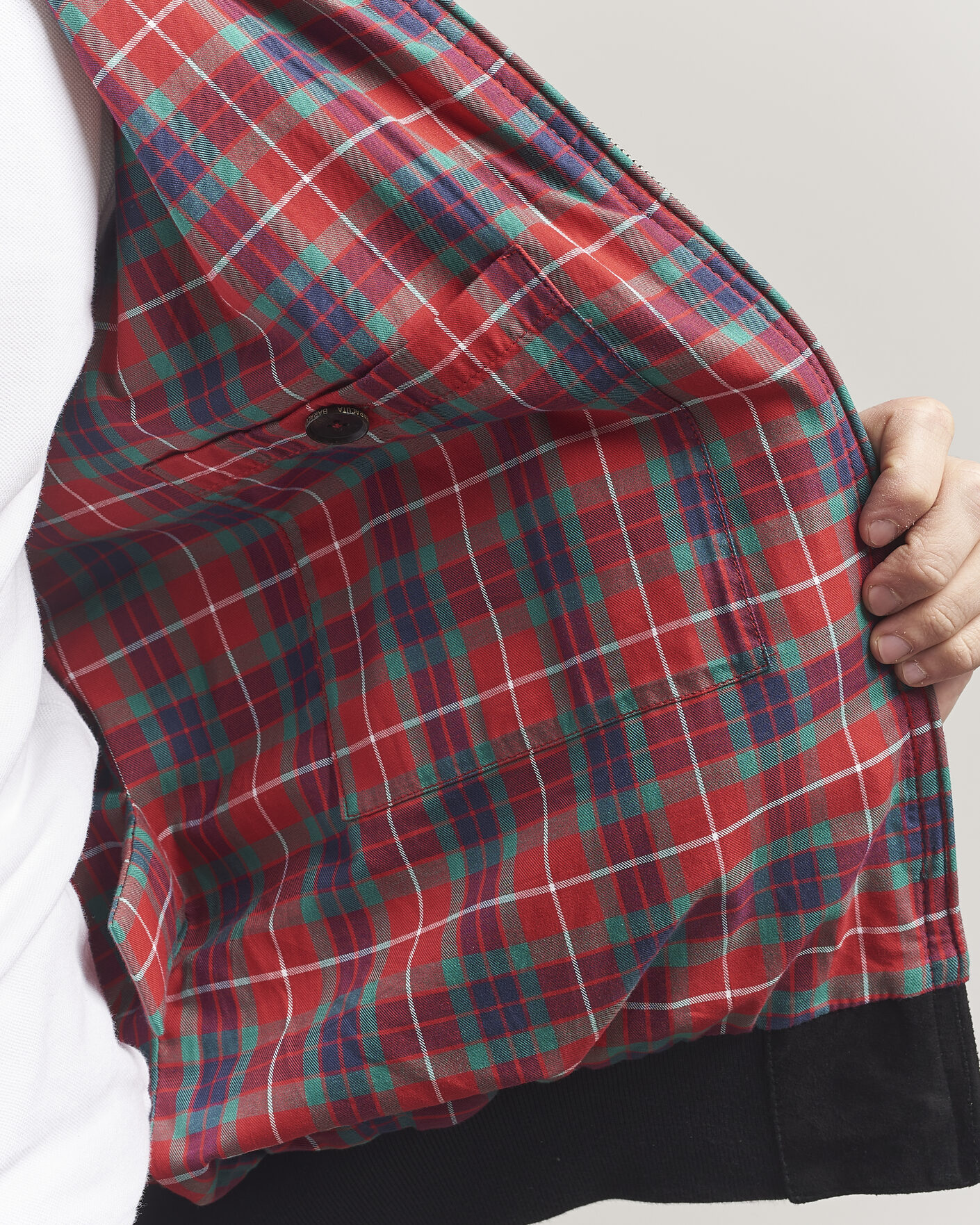 Mies | Takit | Baracuta | G9 Suede Jacket Black