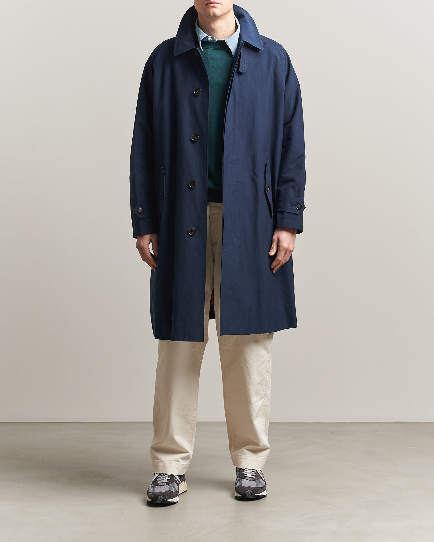 Mies | Takit | Baracuta | G12 Original Cloth Coat Navy