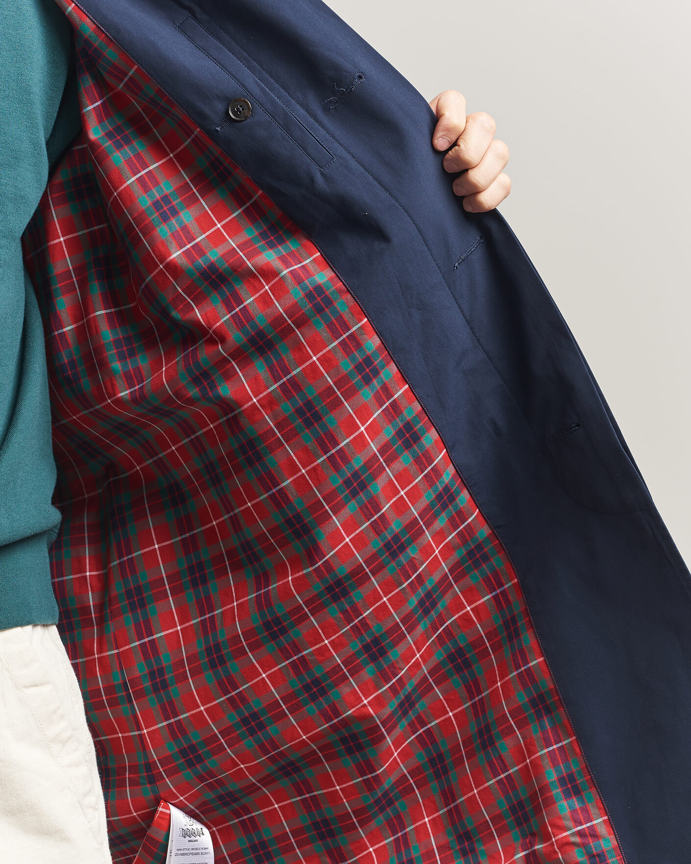 Mies | Takit | Baracuta | G12 Original Cloth Coat Navy