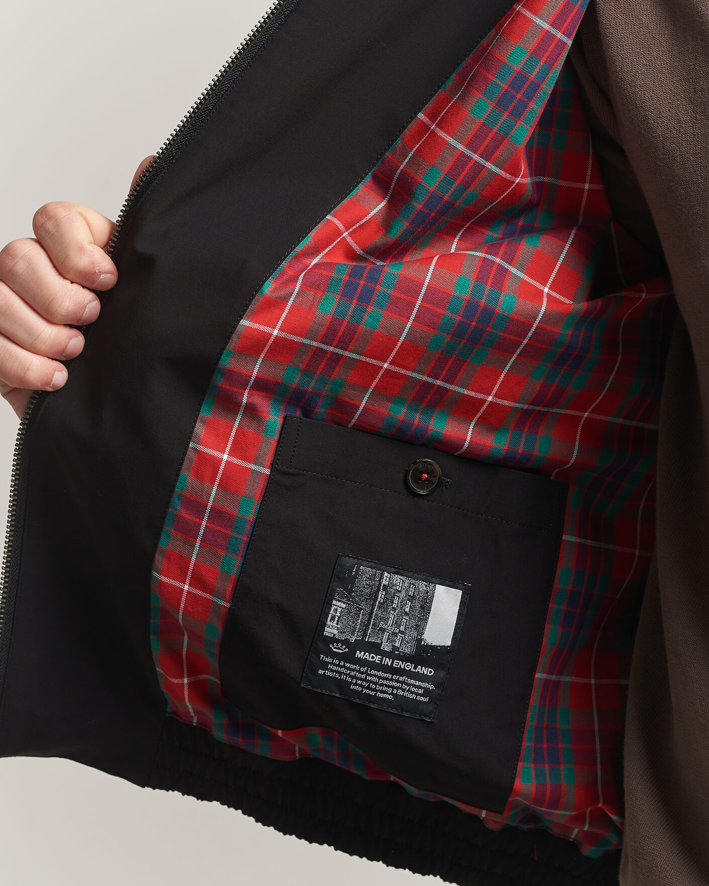 Mies | Takit | Baracuta | G18 Original Cloth Jacket Black