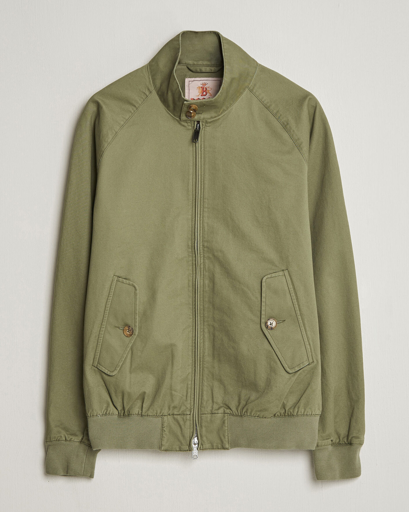 Mies | Takit | Baracuta | G9 Washed Cotton Twill Jacket Lichen Green