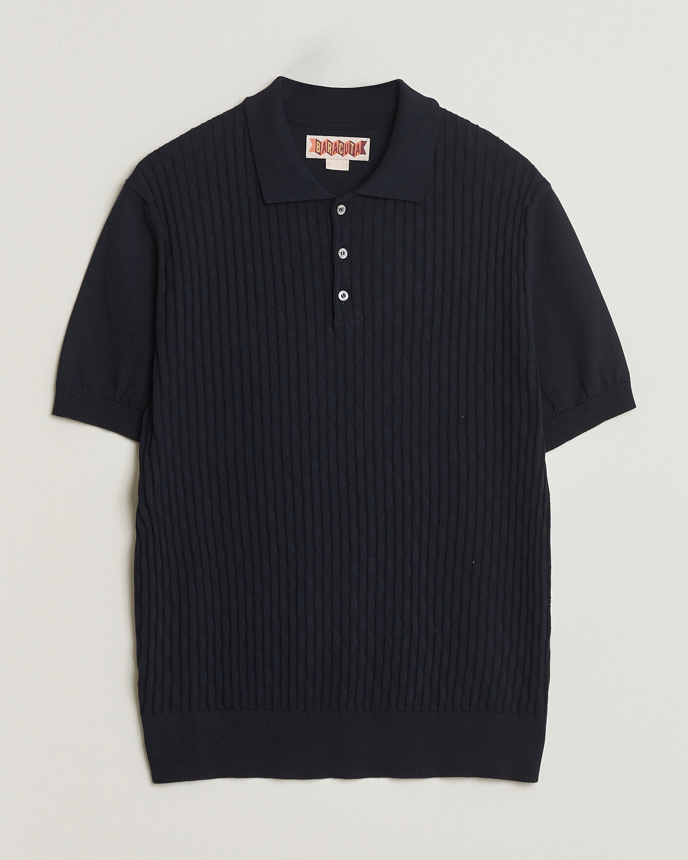 Mies | Pikeet | Baracuta | Pattern Stich Polo Navy