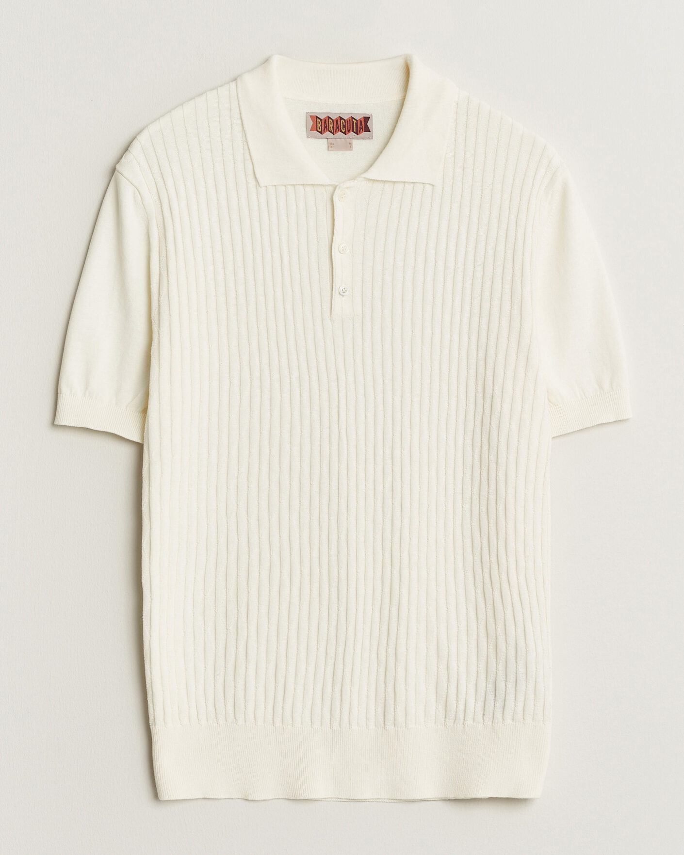 Mies | Pikeet | Baracuta | Pattern Stich Polo Off White