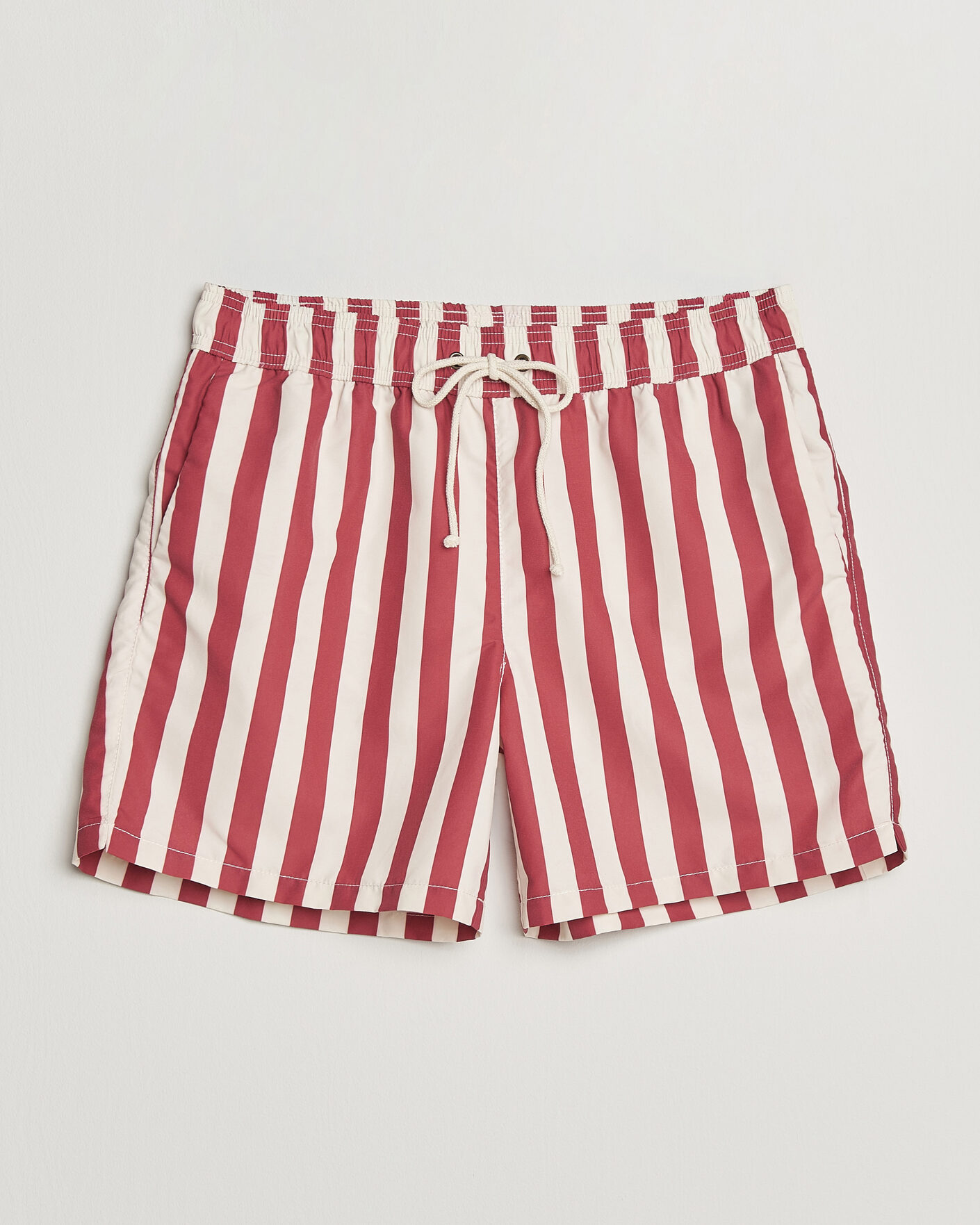 Mies | Uimahousut | Ripa Ripa | Paraggi Striped Swimshorts Red