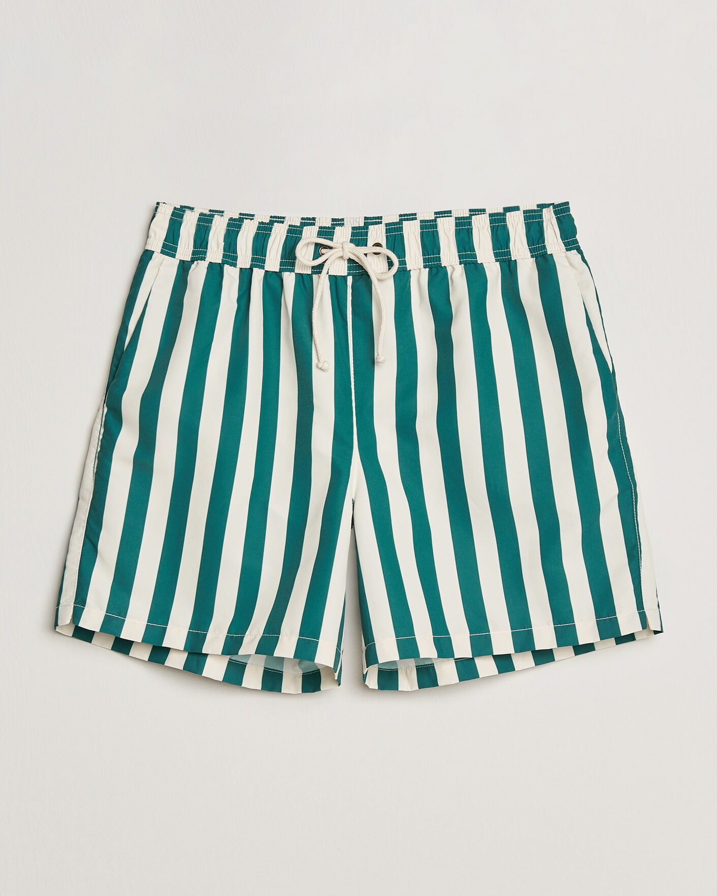 Mies | Uimahousut | Ripa Ripa | Paraggi Striped Swimshorts Green